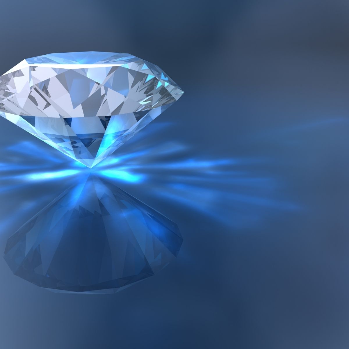 Diamant Blau klein