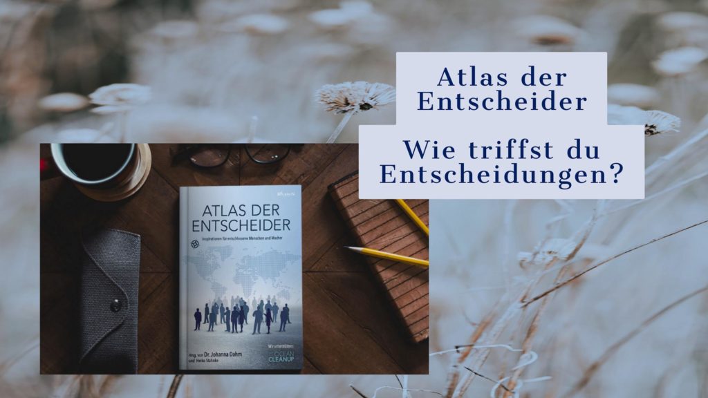 Buch Atlas der Entscheider mit Co-Autorin Jessica Rumpf