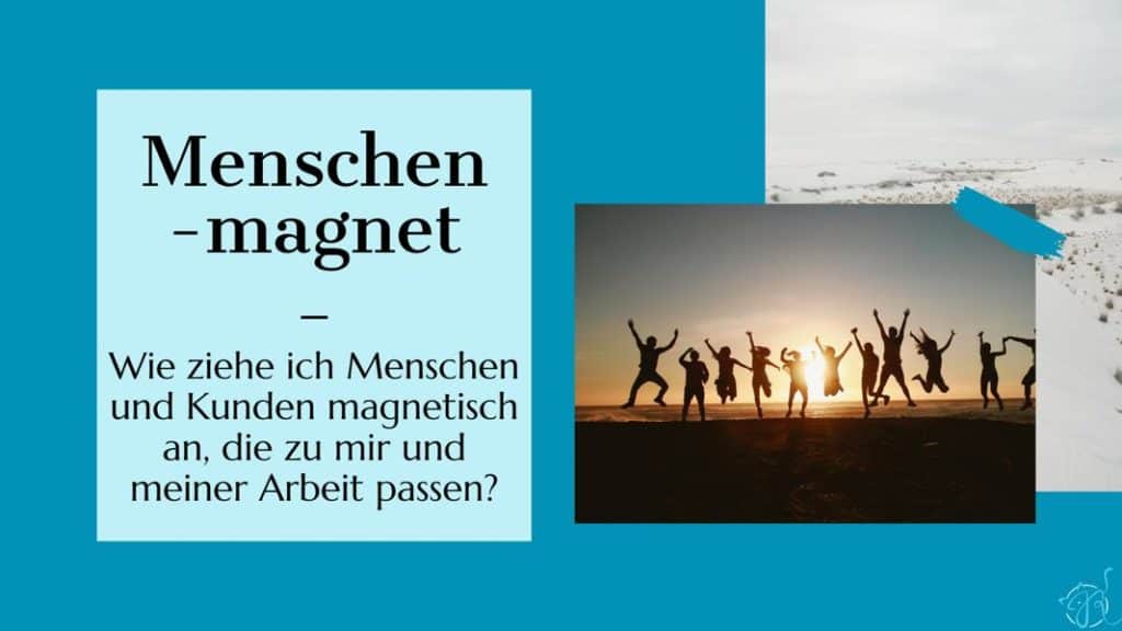Überschrift und Menschen springen gemeinsan in die Luft