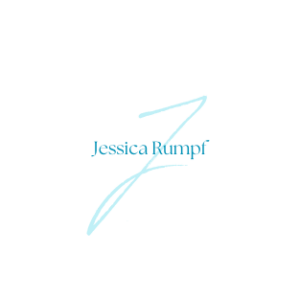 Jessica Rumpf Logo in blau&ndash; Mentorin f&uuml;r Werte, Bewusstsein & Balance